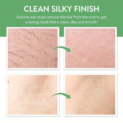 50pcs Women's Hair Removal Wax Paper Wet Wipes