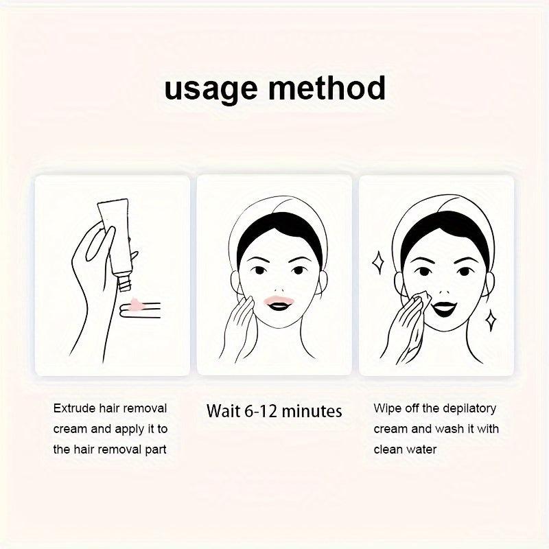 Hair Removal Cream for Women Sensitive Formula Bikini Remover
