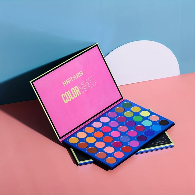 Highly Pigmented 40 Shades Eyeshadow Palette Waterproof Long Lasting Makeup