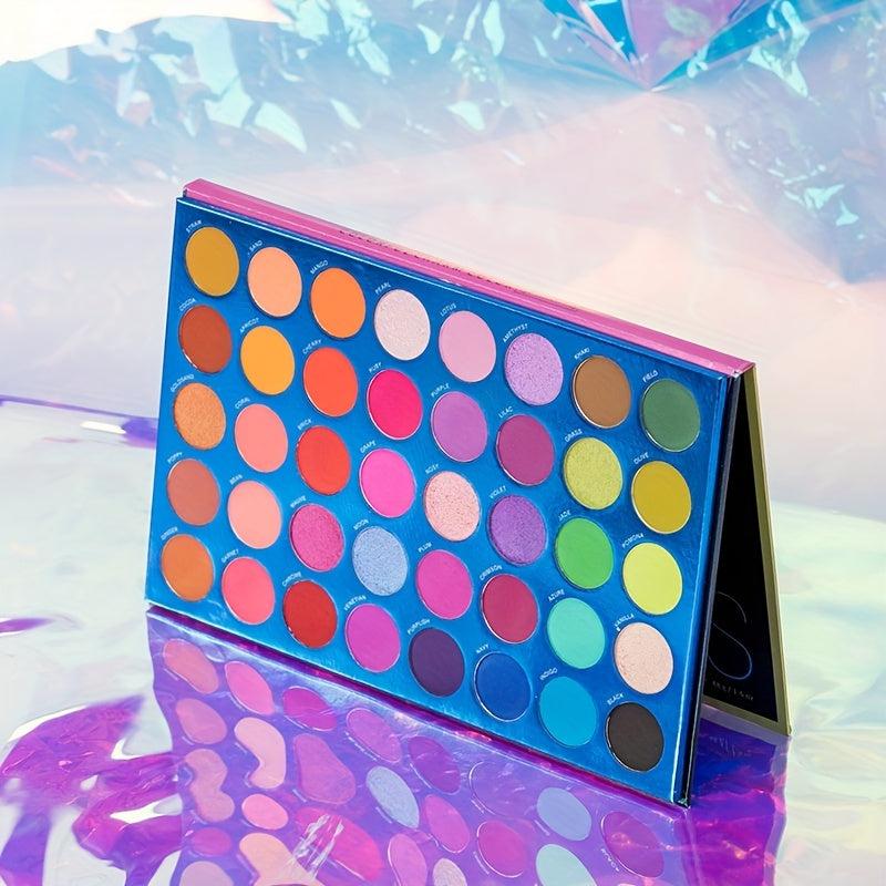 Highly Pigmented 40 Shades Eyeshadow Palette Waterproof Long Lasting Makeup
