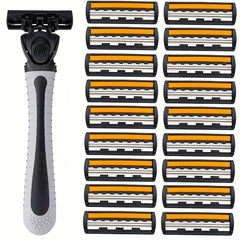 Manual Razor Shaving Replacement Blades Skin Guard Razor Holder