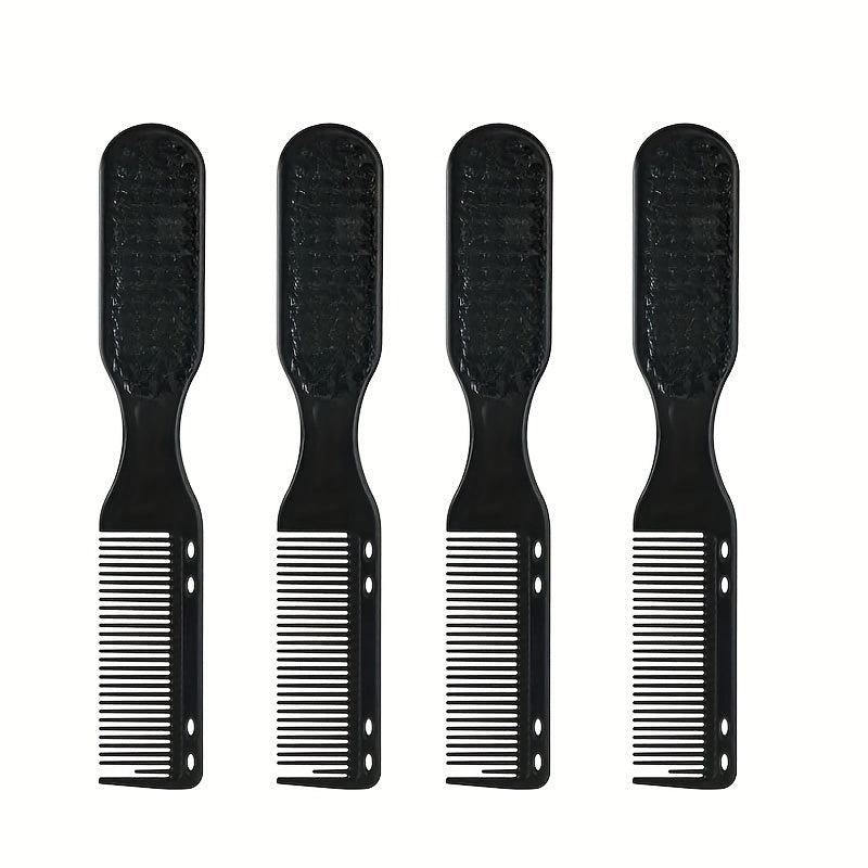 4pcs Double Sided Comb Brush Small Beard Styling Brush
