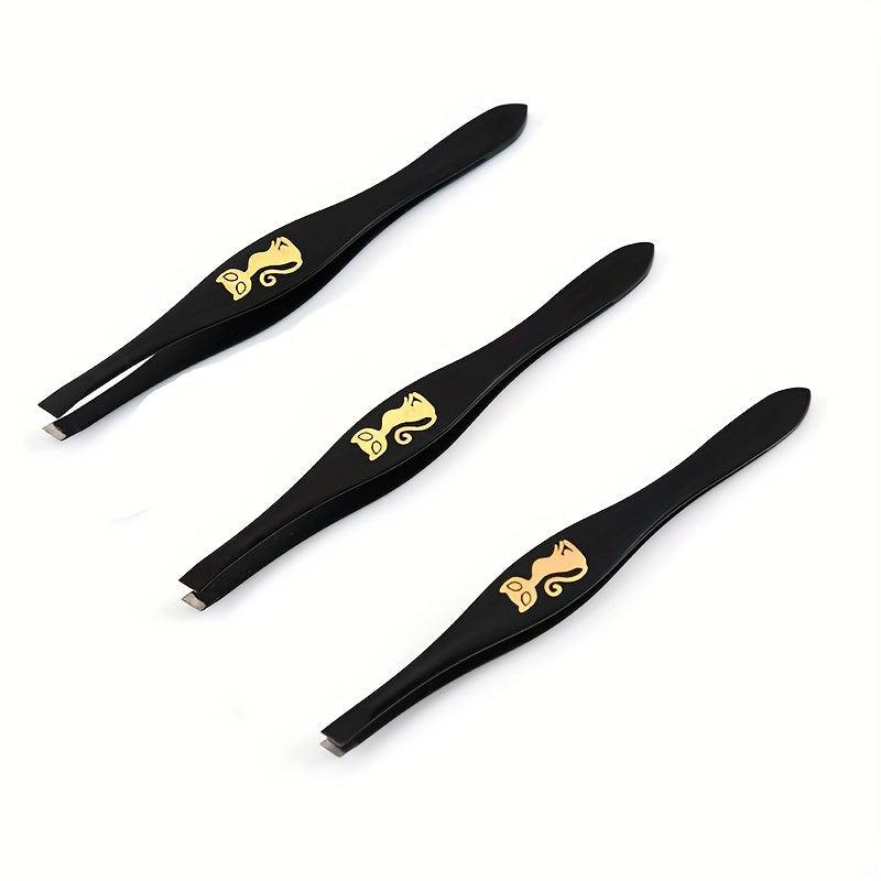 Cartoon Cat Tweezer Hair Removing Tool Eyebrow Fine Hair Removing Tweezers