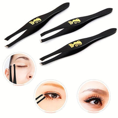 Cartoon Cat Tweezer Hair Removing Tool Eyebrow Fine Hair Removing Tweezers