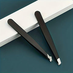 4 Pcs Stainless Steel Tweezers Set Precision Tweezers For Eyebrows Facial Hair
