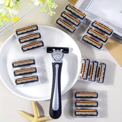3 Layer Razor Blades 19 Pcs Replacement Vintage Wet Shaving Safety Razor