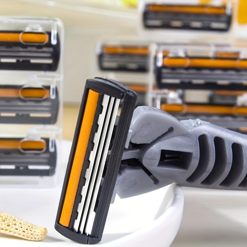 3 Layer Razor Blades 19 Pcs Replacement Vintage Wet Shaving Safety Razor