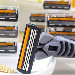 3 Layer Razor Blades 19 Pcs Replacement Vintage Wet Shaving Safety Razor