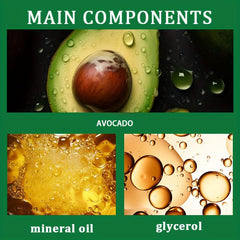 Avocado Lip Hair Removal Cream Gentle Painless Long-Lasting Quick Clean