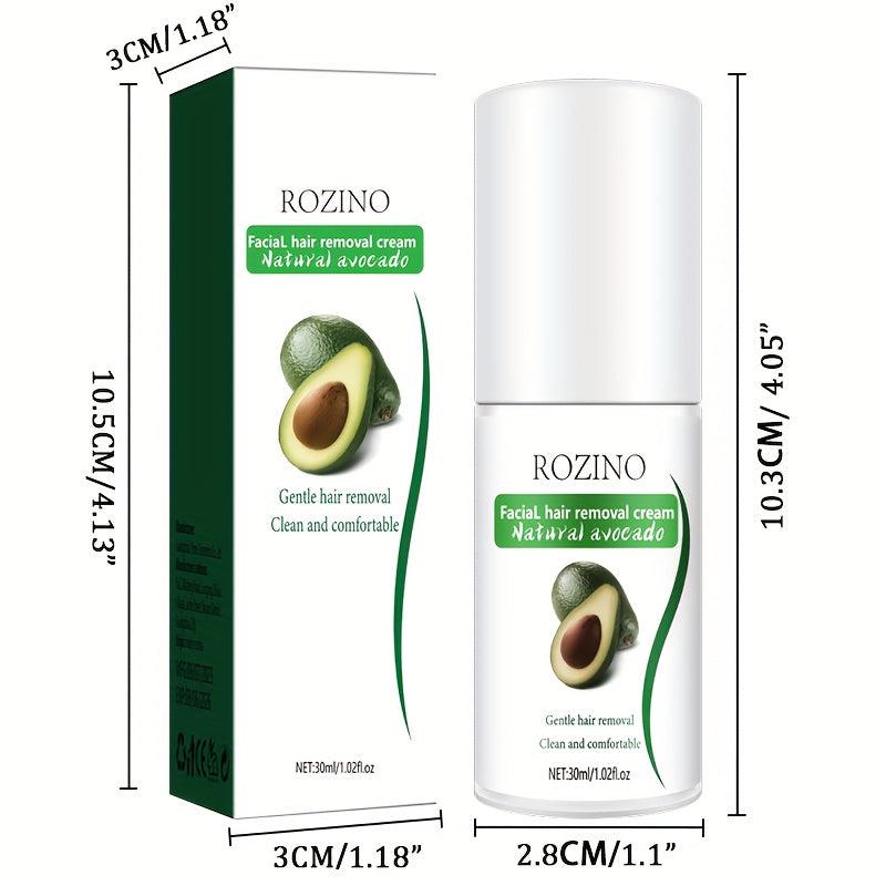 Avocado Lip Hair Removal Cream Gentle Painless Long-Lasting Quick Clean