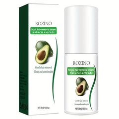 Avocado Lip Hair Removal Cream Gentle Painless Long-Lasting Quick Clean