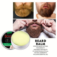 Organic Beard Balm 60g Natural Wax for Men
