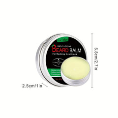 Organic Beard Balm 60g Natural Wax for Men