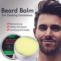 Organic Beard Balm 60g Natural Wax for Men