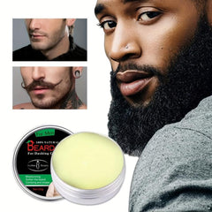 Organic Beard Balm 60g Natural Wax for Men