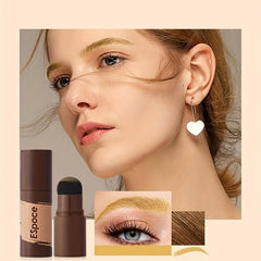Eyebrow Shaping Kit Waterproof Hairline Filler Enhancers Powder 2 In 1 Set
