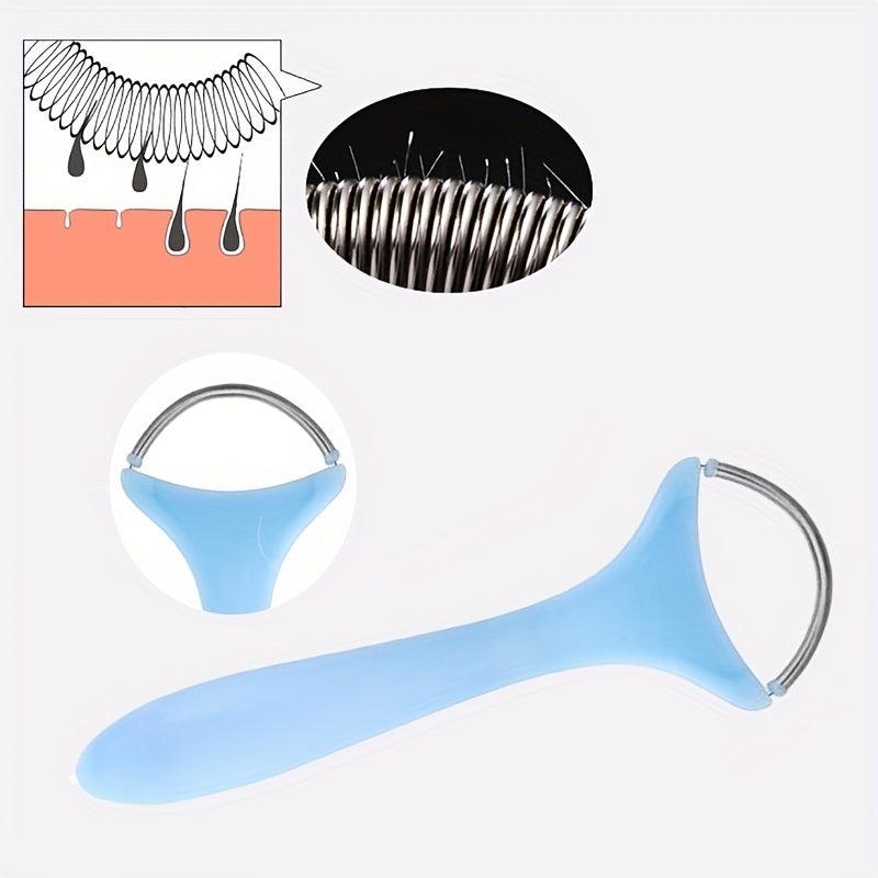 Manual Facial Hair Remover Whole Body Hair Plucking Spring Face Reamer