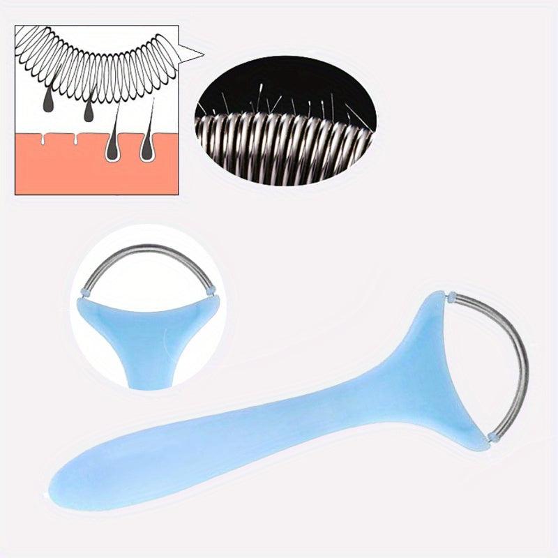 Manual Facial Hair Remover Whole Body Hair Plucking Spring Face Reamer