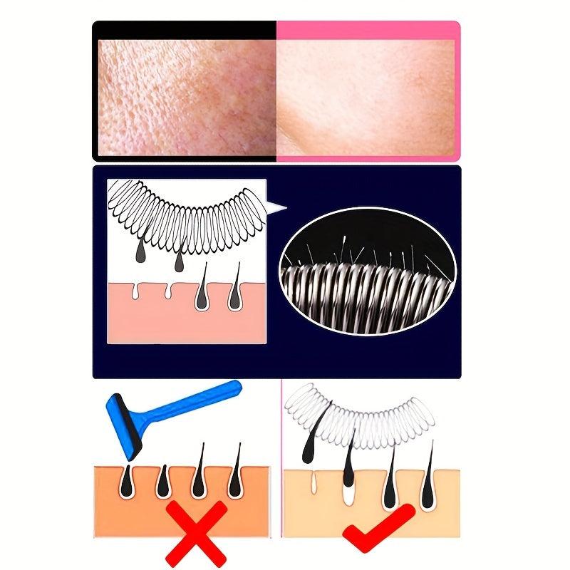 Facial Hair Removal Spring Threading Tool - Pink