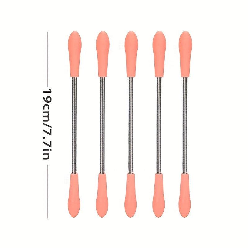 Facial Hair Removal Spring Threading Tool - Pink