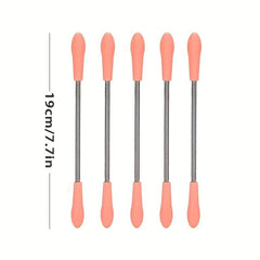 Facial Hair Removal Spring Threading Tool - Pink