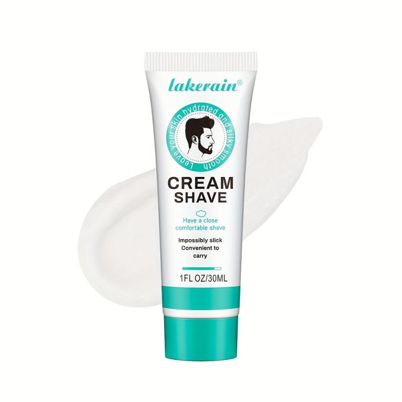 Men's Natural Shaving Cream - Softens Beard, Easy Shaving