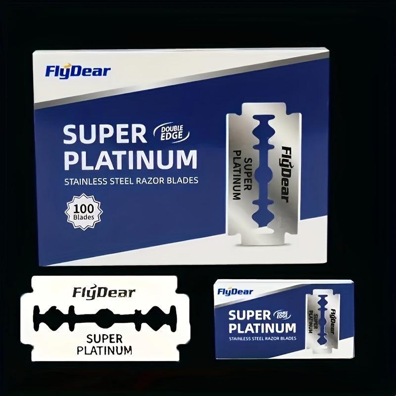 Professional Barber Double Edge Razor Blades Stainless Steel Safety Razor