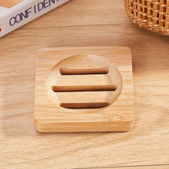 Vintage Wood Soap Box Holder, Charcoal Beard Travel Container