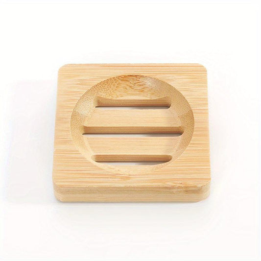 Vintage Wood Soap Box Holder, Charcoal Beard Travel Container