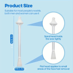 2-in-1 Nose Wax Sticks for Hair Removal & Ear Cleaning