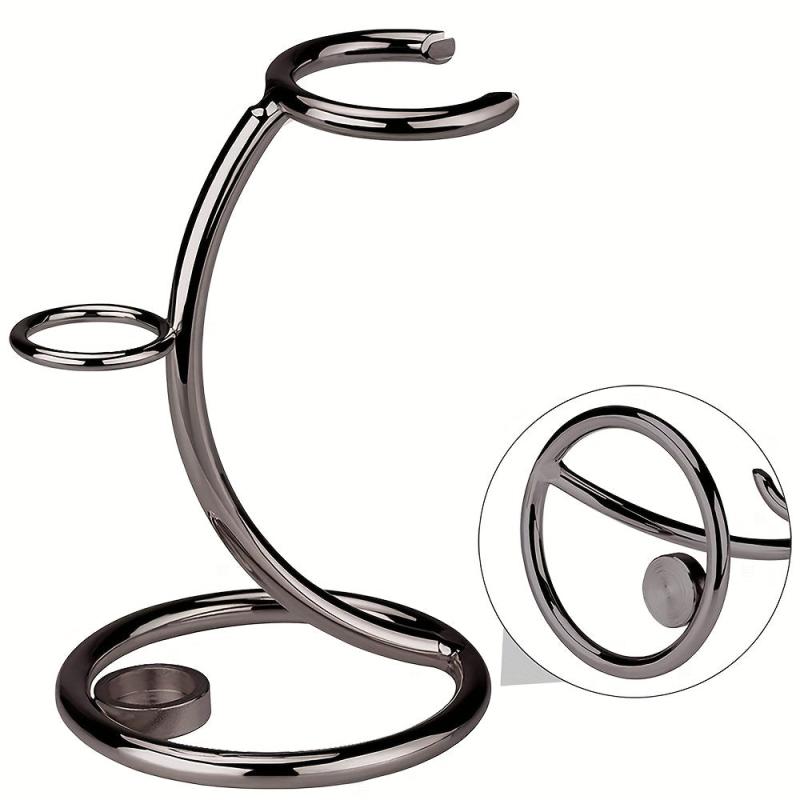 Stainless Steel Safety Razor Stand Shaving Brush Holder