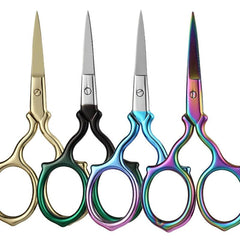 Small Stainless Steel Eyebrow Scissors for Women