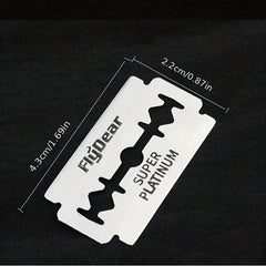 100 Men's Double Edge Razor Blades for Shaving