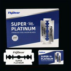 100 Men's Double Edge Razor Blades for Shaving