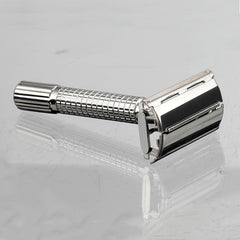 Men's Double Sided Safety Stainless Steel Razor with 5 Blades