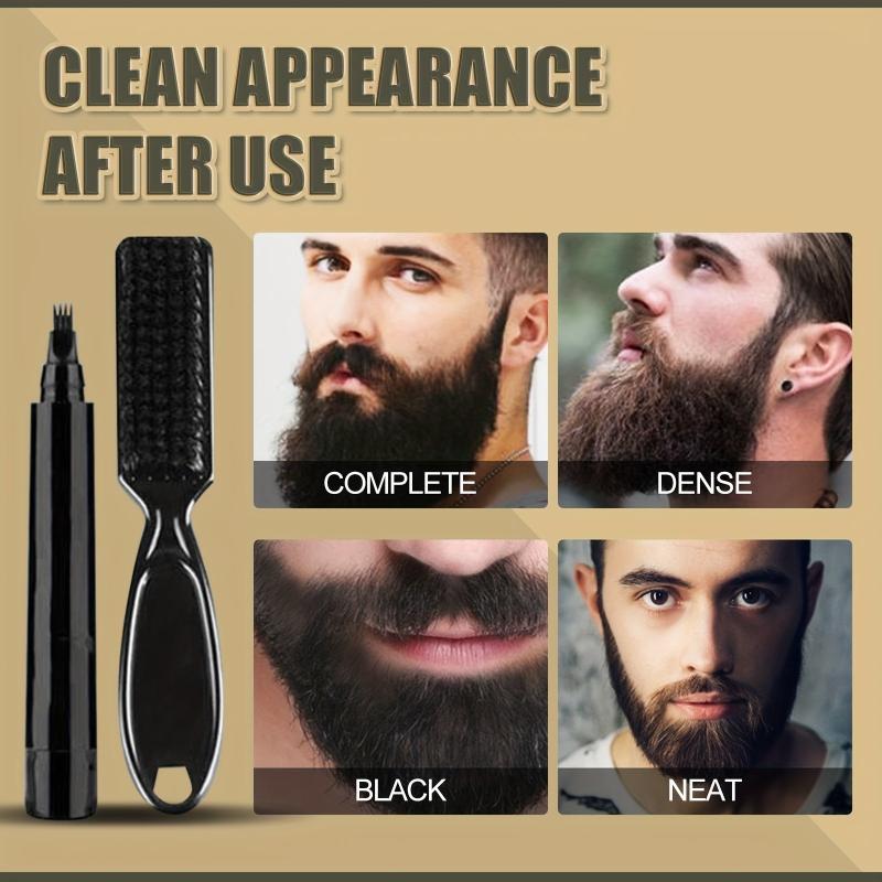 Waterproof Beard Pencil for Men Mustache Repair