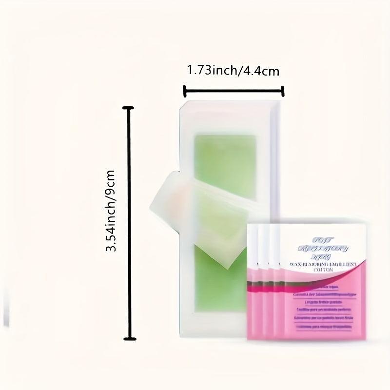Portable Facial Hair Removal Strips - Home Waxing Kit