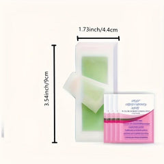 Portable Facial Hair Removal Strips - Home Waxing Kit