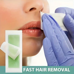 Portable Facial Hair Removal Strips - Home Waxing Kit