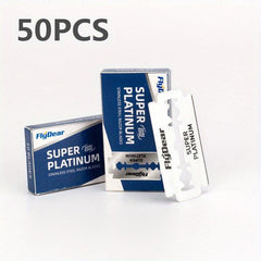 100 Count Double Edge Razor Blades Stainless Steel Shaving Blades For Men