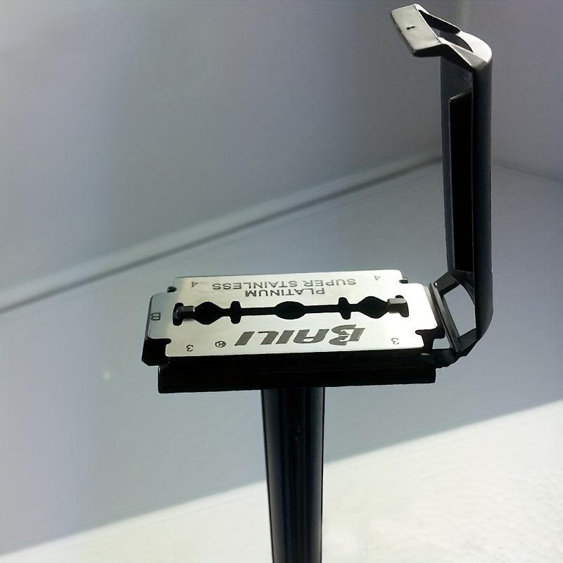 Double Edge Safety Razor Mens Grooming Shaving Face Barber Disposable Razors