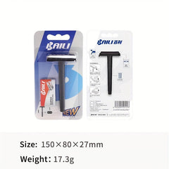 Double Edge Safety Razor Mens Grooming Shaving Face Barber Disposable Razors