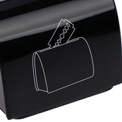 Metal Blade Disposal Case - Safety Razor Blade Storage Bank