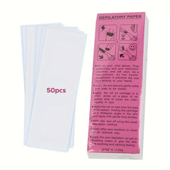 50pcs Non woven Waxing Strips For Facial And Body Epilating