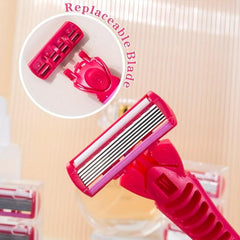 18-Blade Manual Women Body Bikini Hair Removal Safety Razor