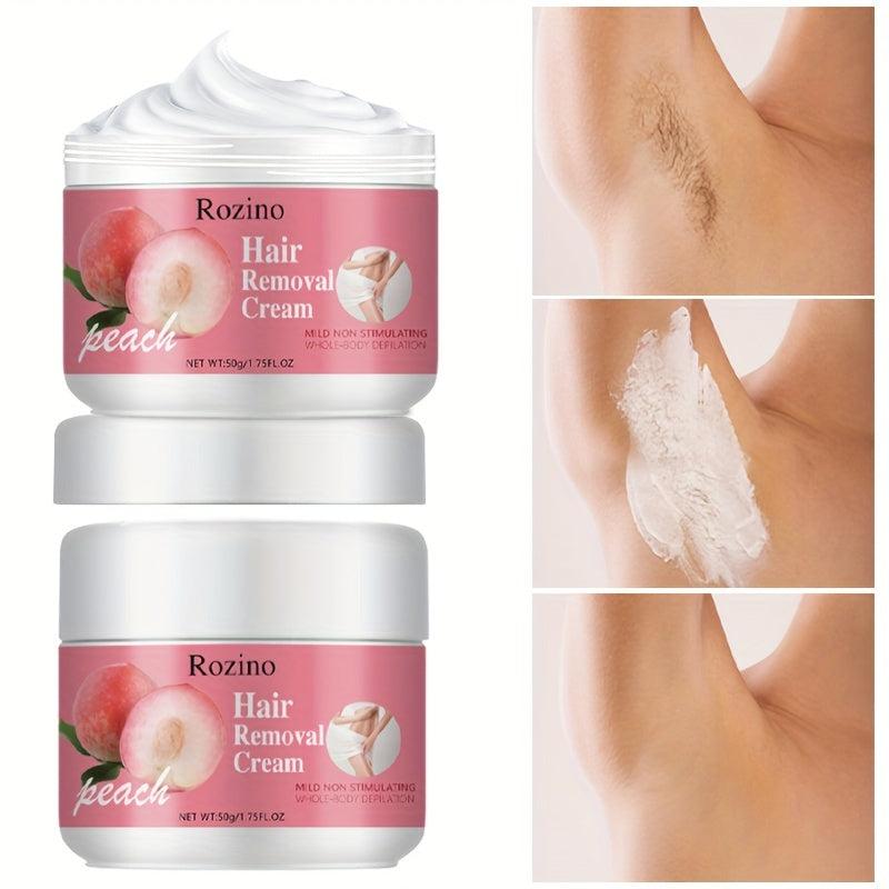 Honey Peach Hair Removal Cream Gentle Painless Long Lasting 50g