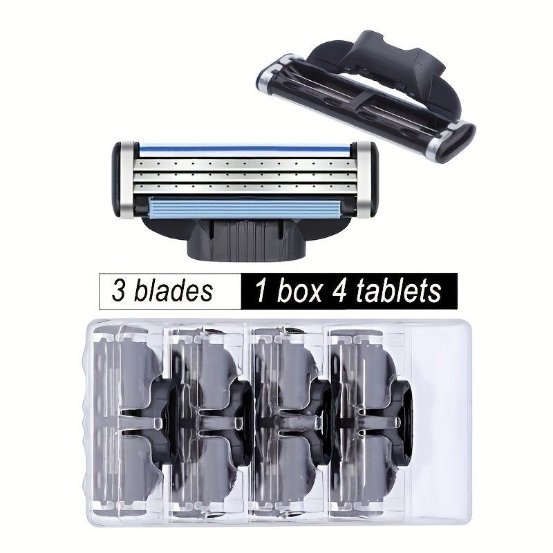 3-Layer Manual Safety Razor - Classic Shaving Set