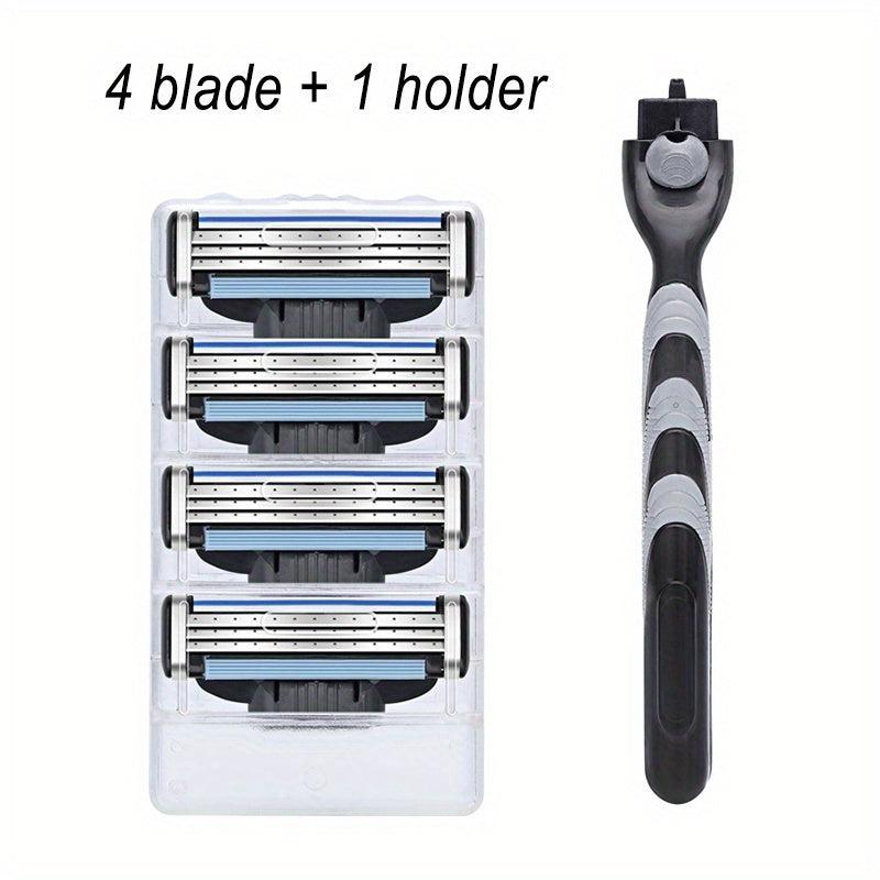 3-Layer Manual Safety Razor - Classic Shaving Set