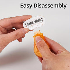 5-Blade Women's Razor & Case for Smooth Shaving