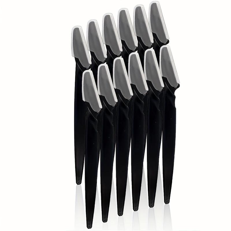12pcs Eyebrow Razor For Women Multipurpose Exfoliating Dermaplaning Tools